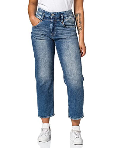 Herrlicher Women's Pitch HI Tap Recycled Denim Jeans, Retro Marvel 869, 27 on Sale